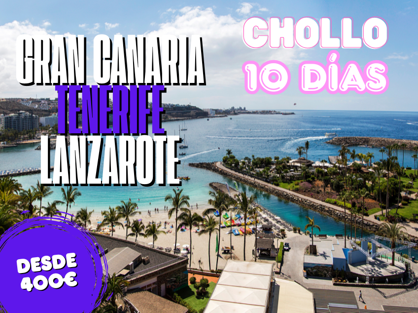 Gran Canaria, Tenerife y Lanzarote 